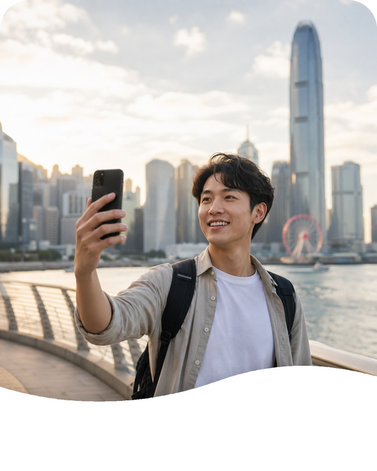 Mainland China Hong Kong Macau eSIM 5G Support Tiktok